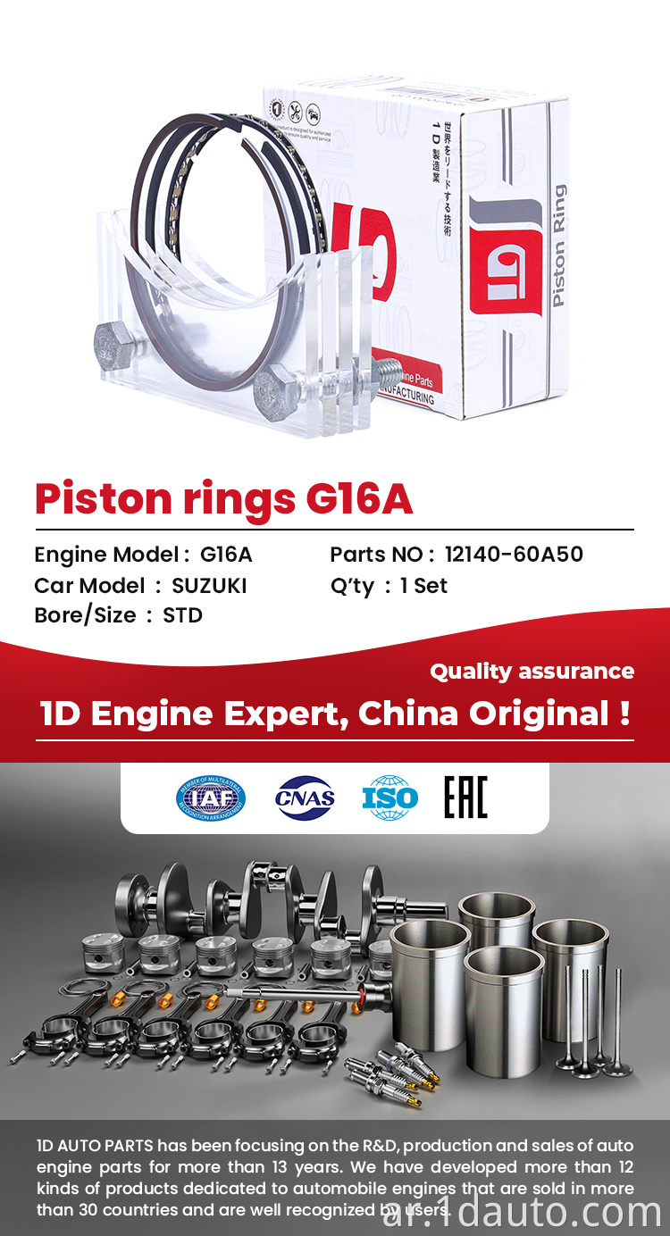 Genuin SUZUKI Piston Ring